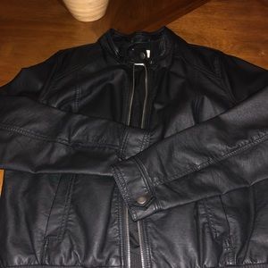 Old navy leather jacket
